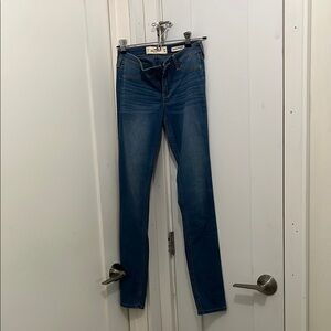 Blue Denim Skinny Jeans